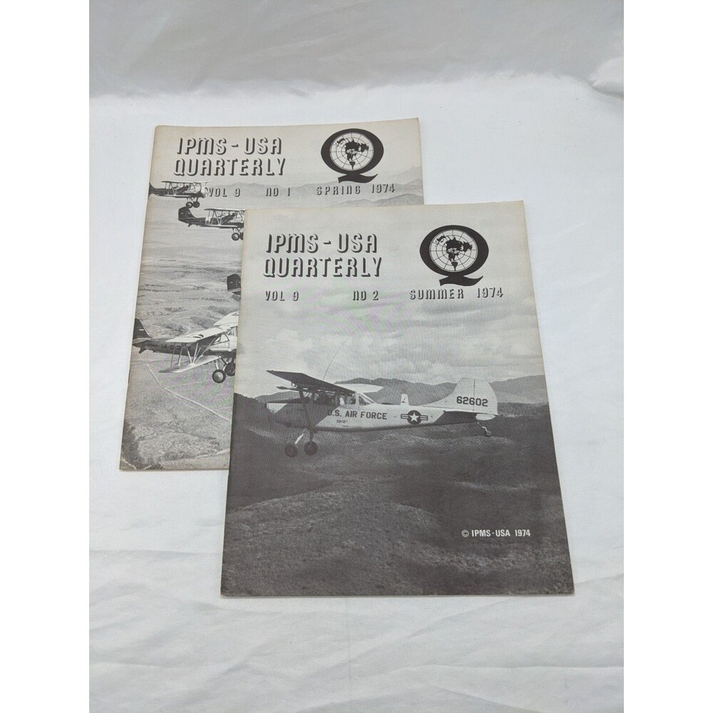 Lot Of (2) IMPS USA Quarterly Vol 9 No 1 And 2 Spring Summer 1974